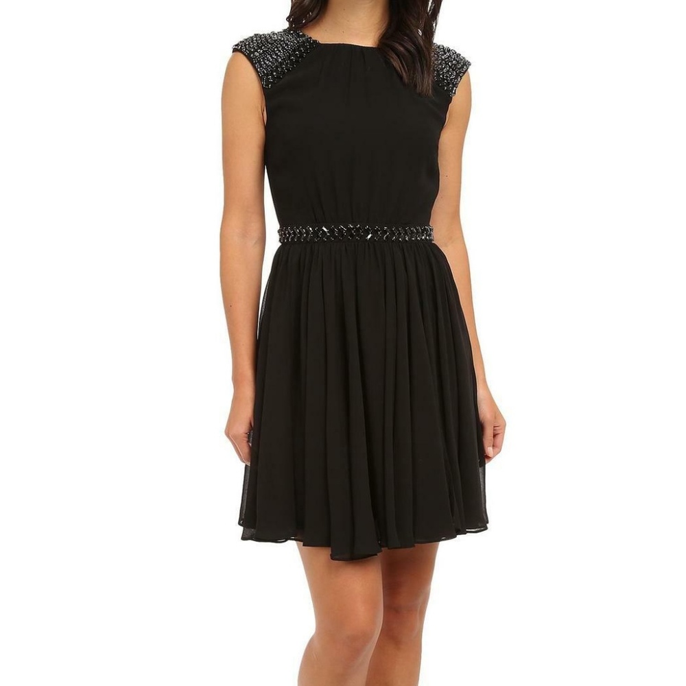 TED BAKER SASCHA BEADED DETAIL DRESS